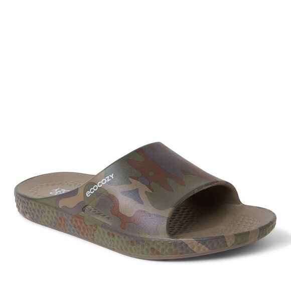 Dearfoams EcoCozy Women's Sustainable Comfort Slide Sandal - Picture 1 of 6